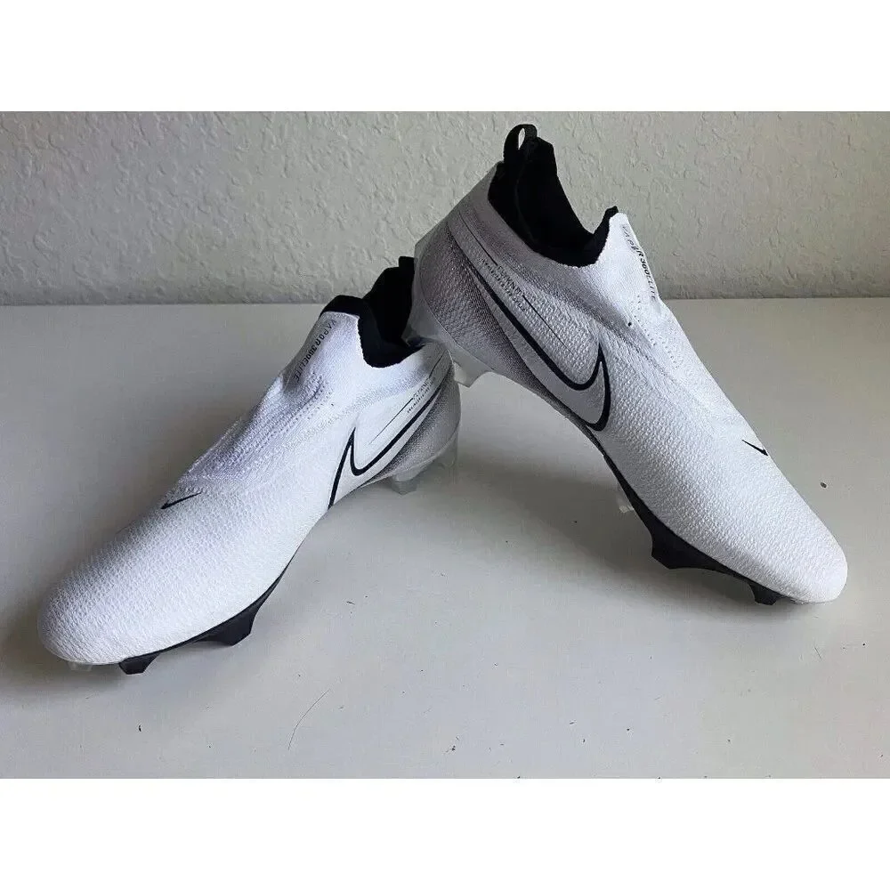 Nike Vapor Edge Elite 360 Flyknit Football‎ Cleats White CV6282-108 Men’s Sz 14